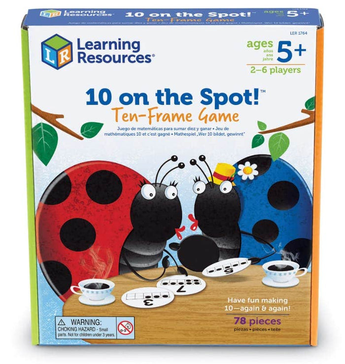 10 on the Spot Ten-Frame Game