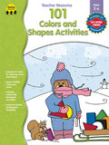 101 Colors and Shapes Activities PK-K Ebook