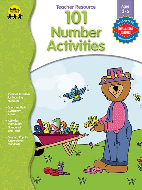 101 Number Activities PK-K Ebook
