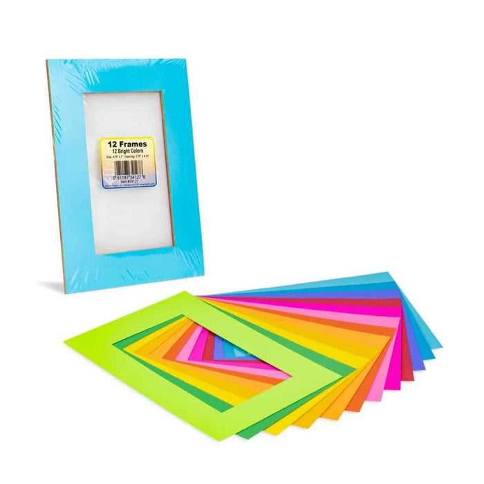 12 Small Frames in 12 Bright Colors