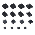 16pcs Aluminum Heatsink Cooler Cooling Kit Compatible with Raspberry Pi 4