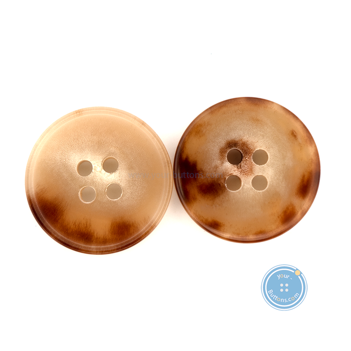 (3 pieces set) 15mm & 20mm Cow Horn Buttons