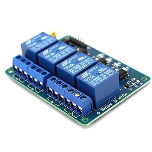 4 Channel DC 5V Relay Module with Optocoupler