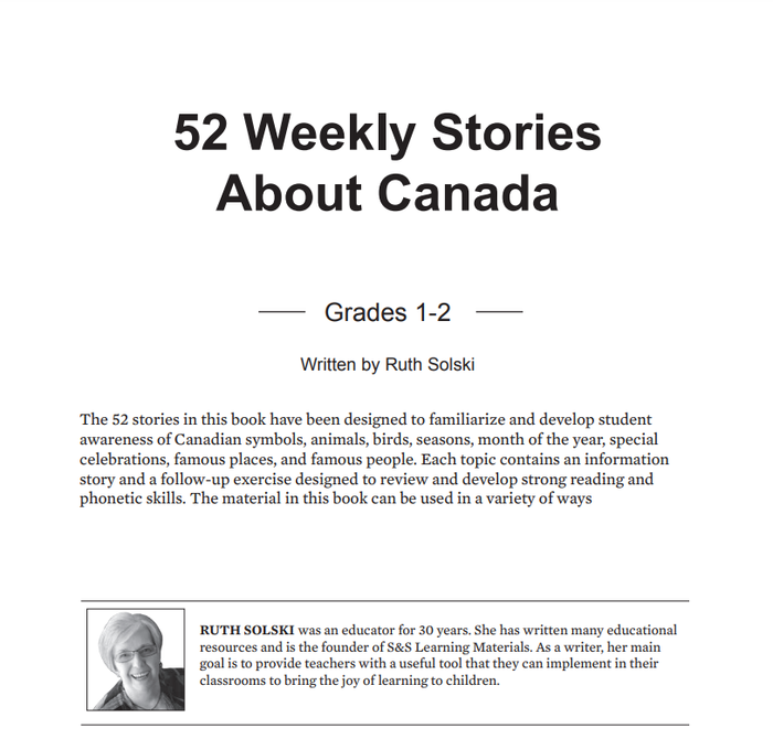 52 WEEKLY STORIES Grade 1-2 (Enhanced ebook) Ebook