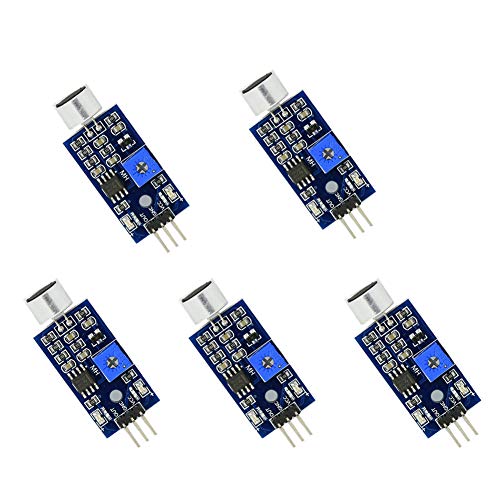 5pcs Sound Microphone Sensor Detection Module Compatible with Arduino AVR PIC