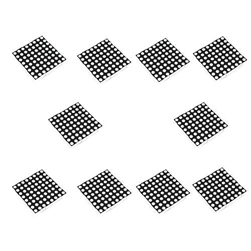 64 LED Dot Matrix Display Compatible with Arduino MAX7219 LED Dot Matrix Module, RED