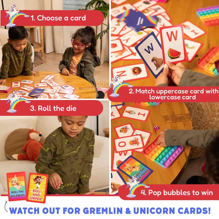 ABC: Learn Uppercase & Lowercase Letters Card Pack