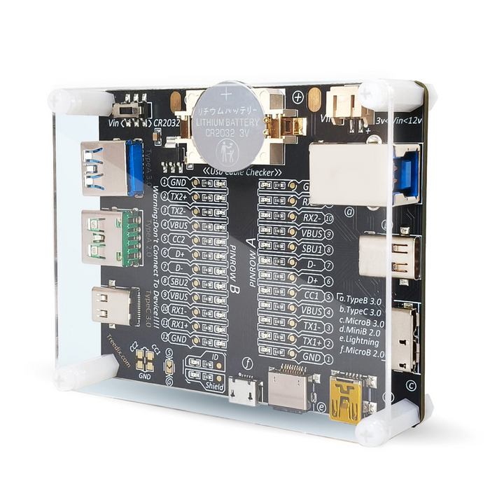 Acrylic Board for usb Cable Tester