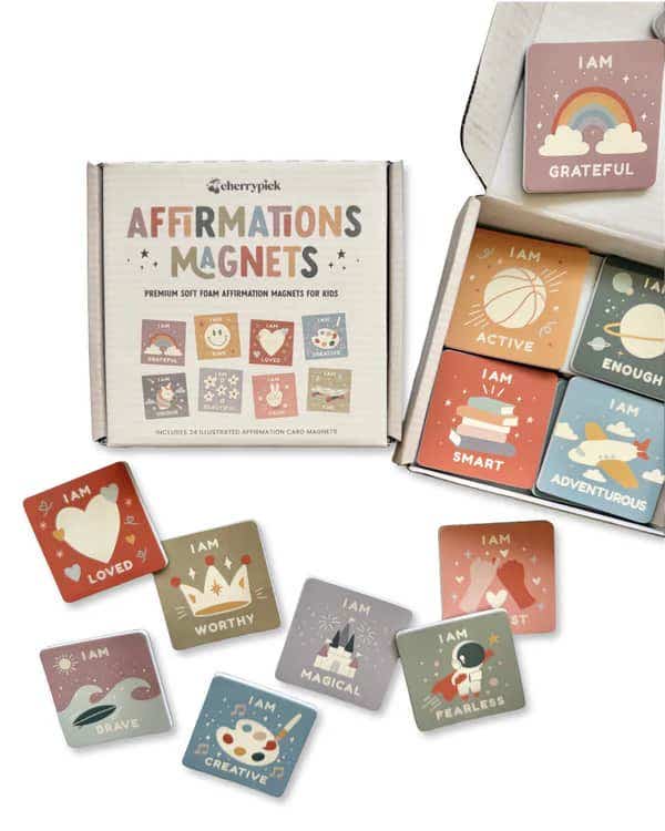Affirmations Magnets Soft Foam Magnetic Set