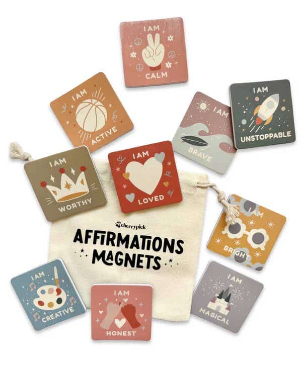 Affirmations Magnets Soft Foam Magnetic Set