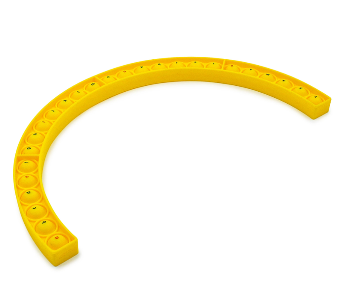 Alphabet Arc Bubble Board
