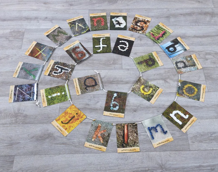 Alphabet Signposting Bunting