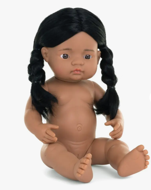 Baby Doll Native American Girl 15in