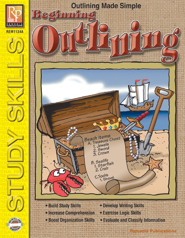 Beginning Outlining (Gr. 3-4) Ebook