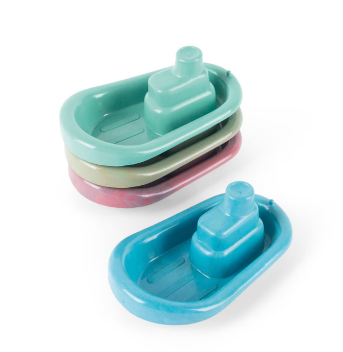 Blue Marine Toy Boat Set