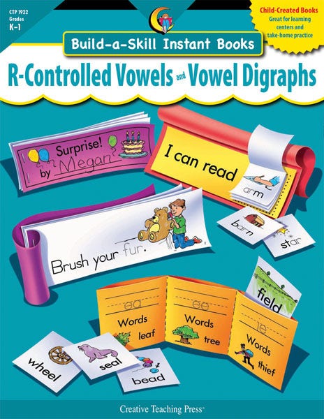 Build-a-Skill Instant Books: R-Controlled Vowels and Vowel