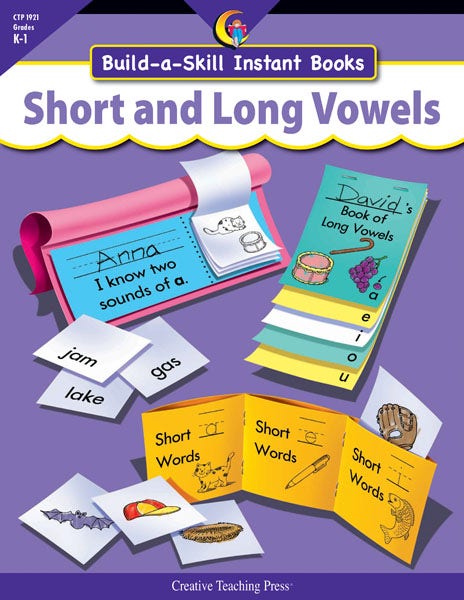 Build-a-Skill Short And Long Vowels Instant Books Ebook