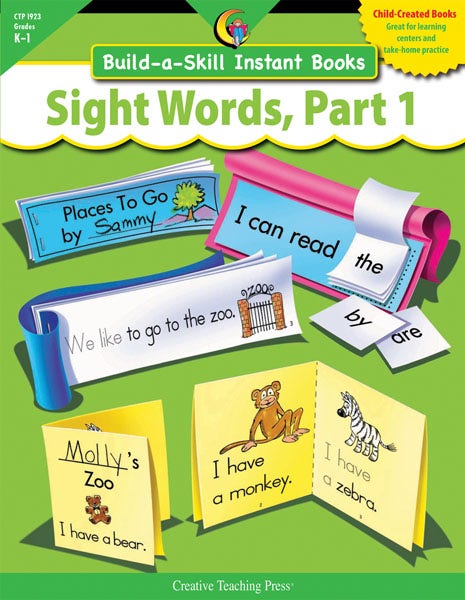 Build-a-Skill Sight Words Part 1 Instant Books Ebook
