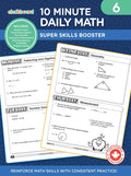 Canadian 10 Minute Daily Math Grade 6 Ebook