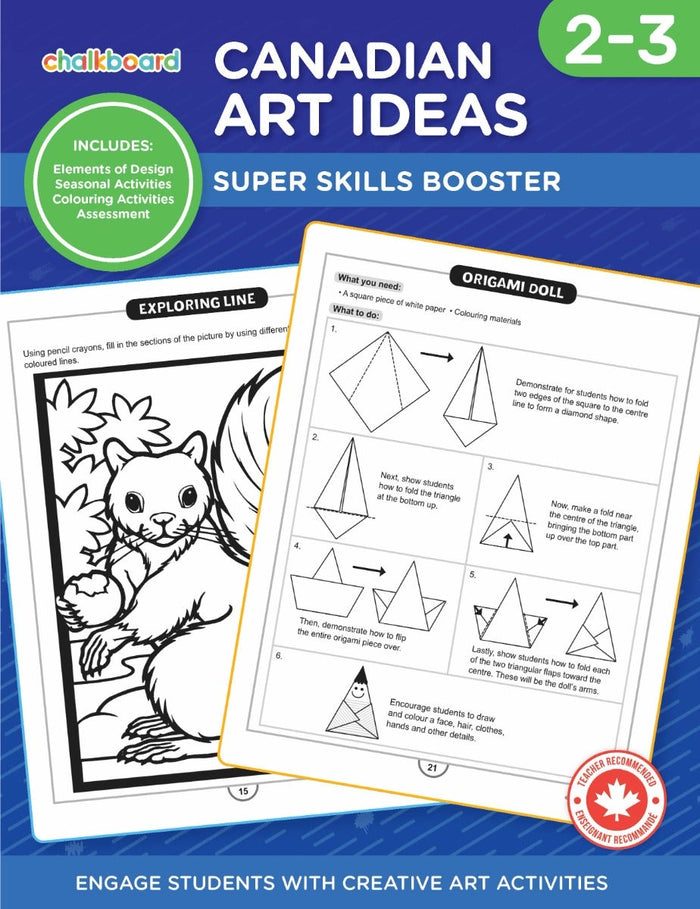Canadian Art Ideas Grades 2-3 Ebook