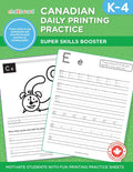 Canadian Daily Printing Practice K-4 Ebook