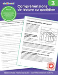 Canadian French Daily Reading Comprehension Grade 3 Ebook