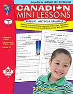 Canadian Mini Lessons - Reading Writing Grammar Grade 2 (enh