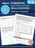 Canadian Multiplication Skills Success 4-6 Ebook