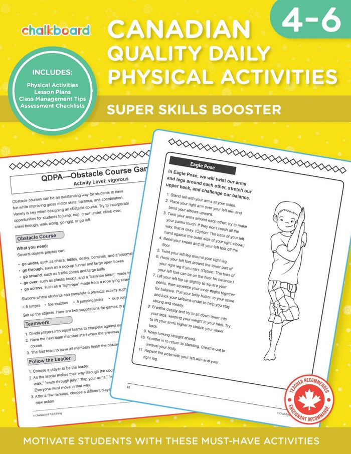Canadian Quality Daily Physical Activities 4-6 Ebook