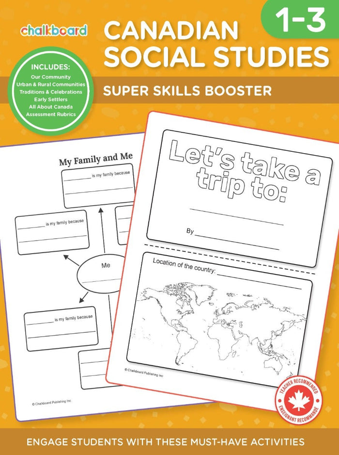 Canadian Social Studies Grades 1-3 Ebook