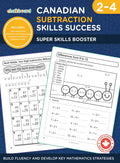 Canadian Subtraction Skills Success 2-4 Ebook
