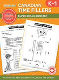 Canadian Time Fillers Grades K-1 Ebook