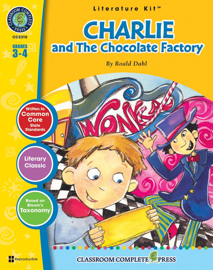 Charlie & The Chocolate Factory - Literature Kit Gr. 3-4 Ebo