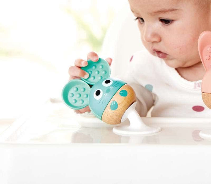 Cheery Critter Rattle Trio