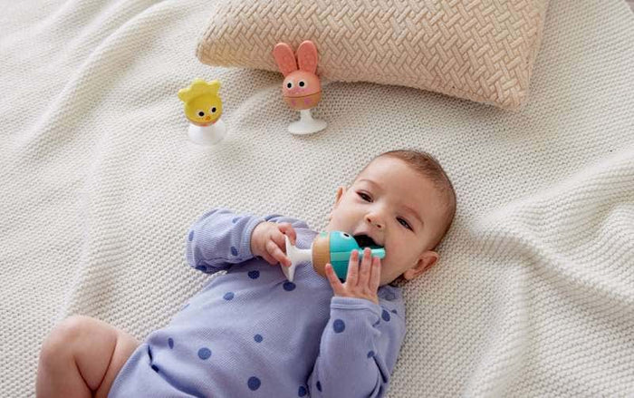 Cheery Critter Rattle Trio
