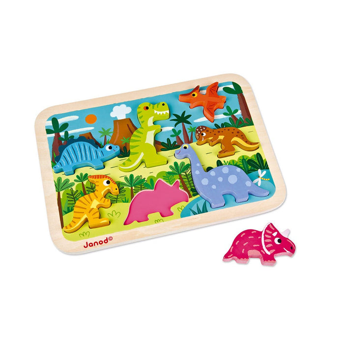 Chunky Puzzle Dinosaur