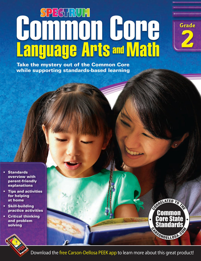 Common Core Language Arts And Math Grade 2 (ebook) Ebook