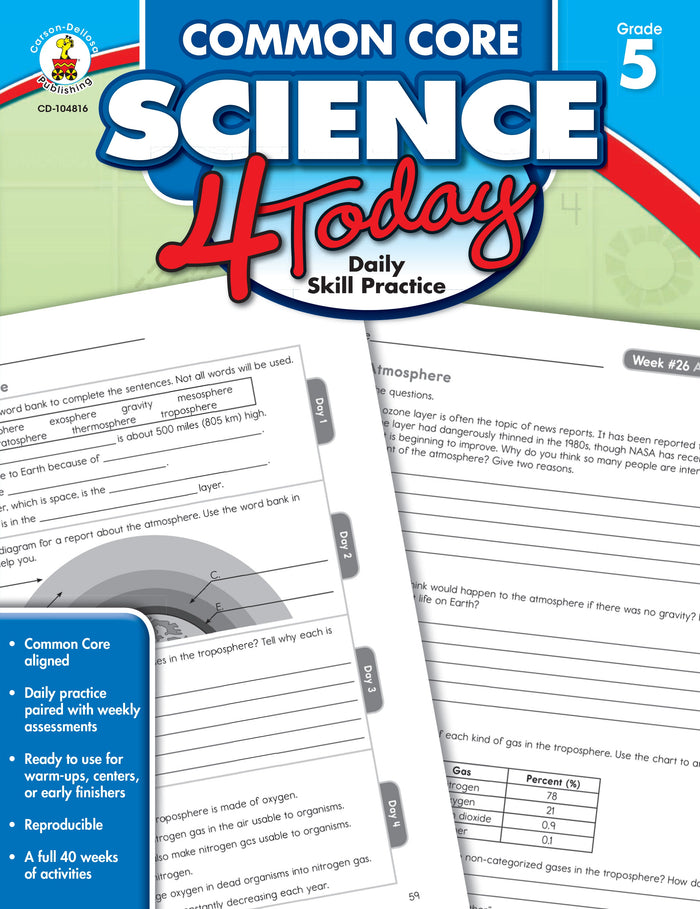 Common Core Science 4 Today 5 (eBook) Ebook