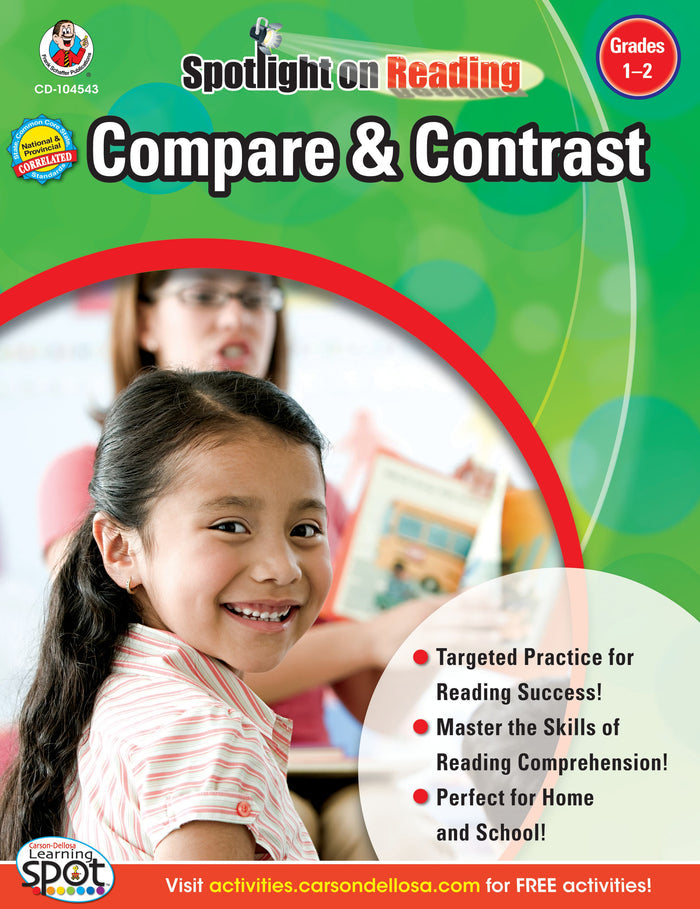 Compare and Contrast: Grades 1-2 Ebook