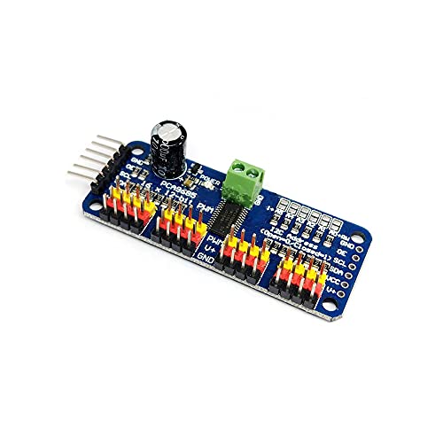 Compatible with Arduino PCA9685 16-Channel Module PWM/Steering Gear Driver Board IIC