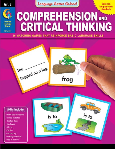 Comprehension And Critical Thinking Language Games Galore
