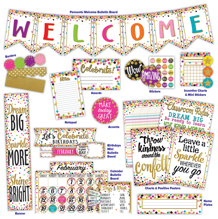 Confetti Classroom Set