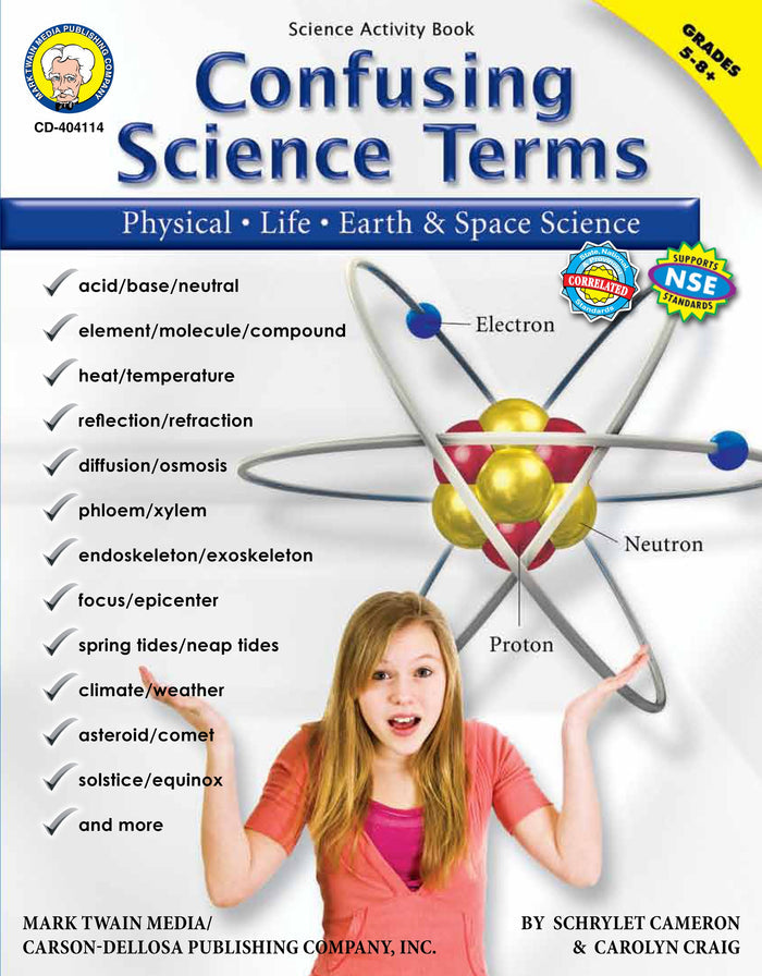 Confusing Science Terms EBOOK