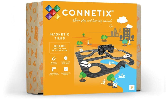 Connetix Creative Roads Pack 48 pc