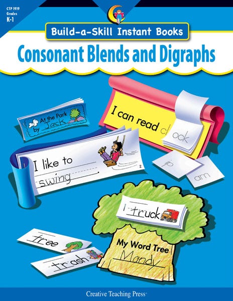 Consonant Blends & Digraphs Build-a-skill Instant Books Eboo