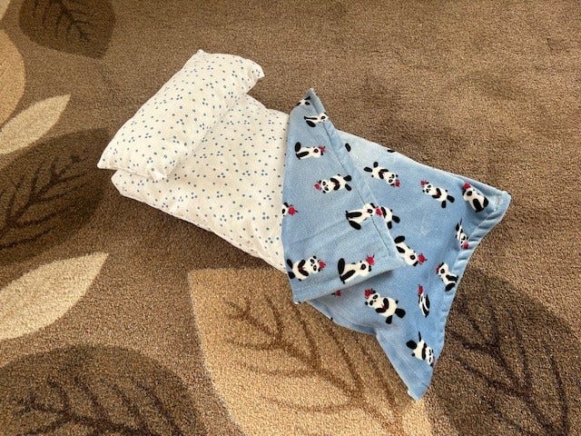 Cradle Bedding for Dolls