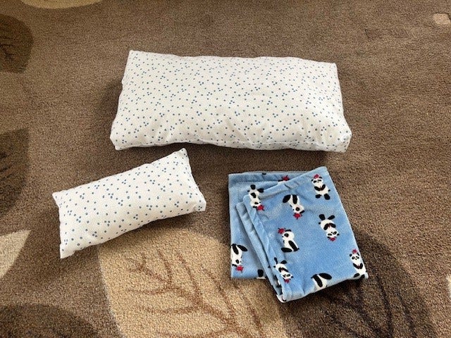 Cradle Bedding for Dolls