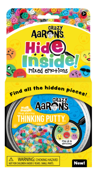 Crazy Aarons Thinking Putty Hide Inside Mixed Emotions