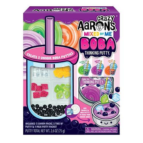 Crazy Aarons Thinking Putty Mixed By Me Boba Activity Kit
