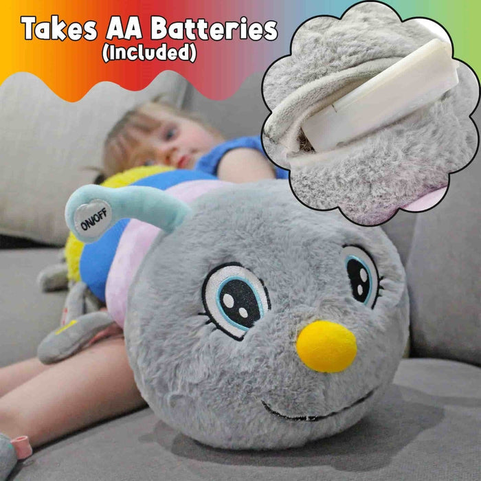 Cuddlebug the Giant Vibrating Sensory Caterpillar